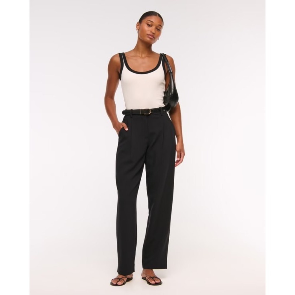 Abercrombie Quinn Tailored Straight Pant